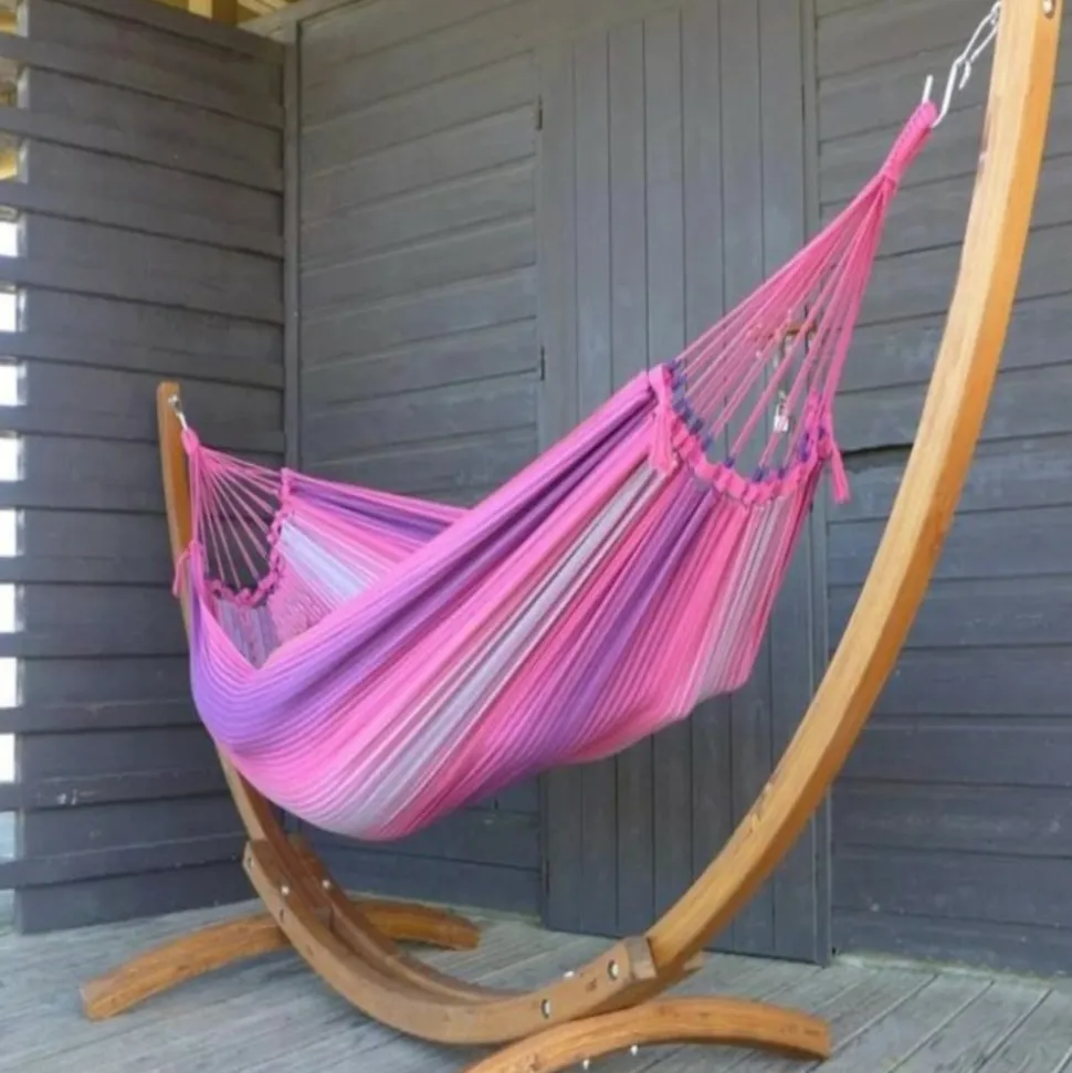 TROPICAL INFLUENCES - Support hamac latino relax l 3 roses