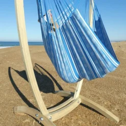 TROPICAL INFLUENCES - Support paquito avec hamac-chaise poligono turquoise xxl