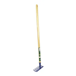 TRUFFAUT - Râteau bleu pour enfant 7 dents emmanché L80cm
