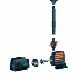 UBBINK - Pompe de bassin xtra 900 - débit 900l/h - puissance 18 watts