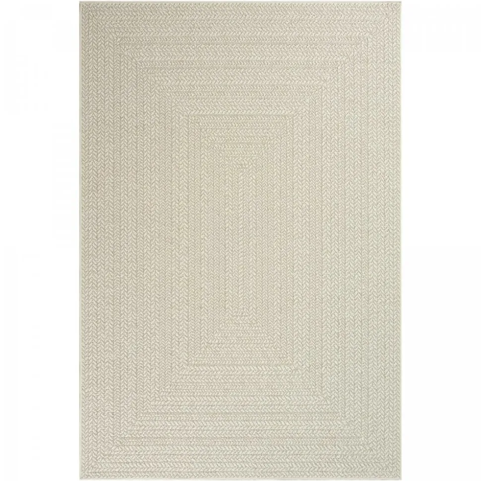 UNAMOURDETAPIS - Tapis extérieur intérieur 200x290 lyn13 rezy aspect jute ton sur ton