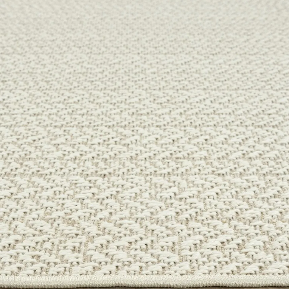 UNAMOURDETAPIS - Tapis extérieur intérieur 160x230 lyn13 rezy aspect jute ton sur ton