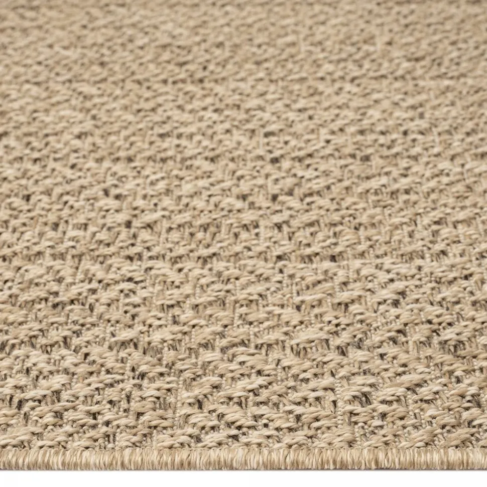 UNAMOURDETAPIS - Tapis extérieur intérieur 80x150 lyn13 rezy aspect jute ton sur ton