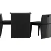VENTURE HOME - Ensemble table et 2 chaises en résine tressée savanna