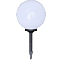 VIDAXL - 4 pcs lampes d'allée d'extérieur à led 30 cm et piquet au sol