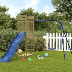 VIDAXL - Aire de jeux d'extérieur bois de pin imprégné