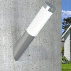 VIDAXL - Applique murale étanche acier inoxydable 60 w