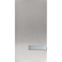 VIDAXL - Appliques murales d'extérieur 2 pcs 35 w argenté rectangulaire