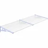 VIDAXL - Auvent de porte gris et transparent 239x90 cm polycarbonate