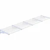 VIDAXL - Auvent de porte gris et transparent 396x90 cm polycarbonate