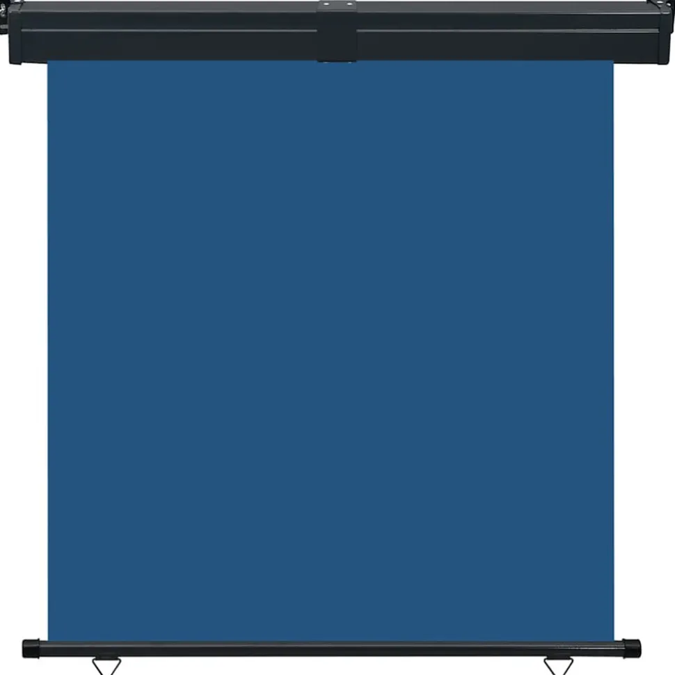 VIDAXL - Auvent latéral de balcon 165x250 cm bleu