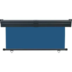 VIDAXL - Auvent latéral de balcon 165x250 cm bleu