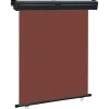 VIDAXL - Auvent latéral de balcon 145x250 cm marron