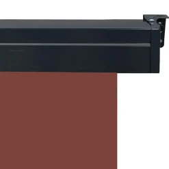 VIDAXL - Auvent latéral de balcon 145x250 cm marron