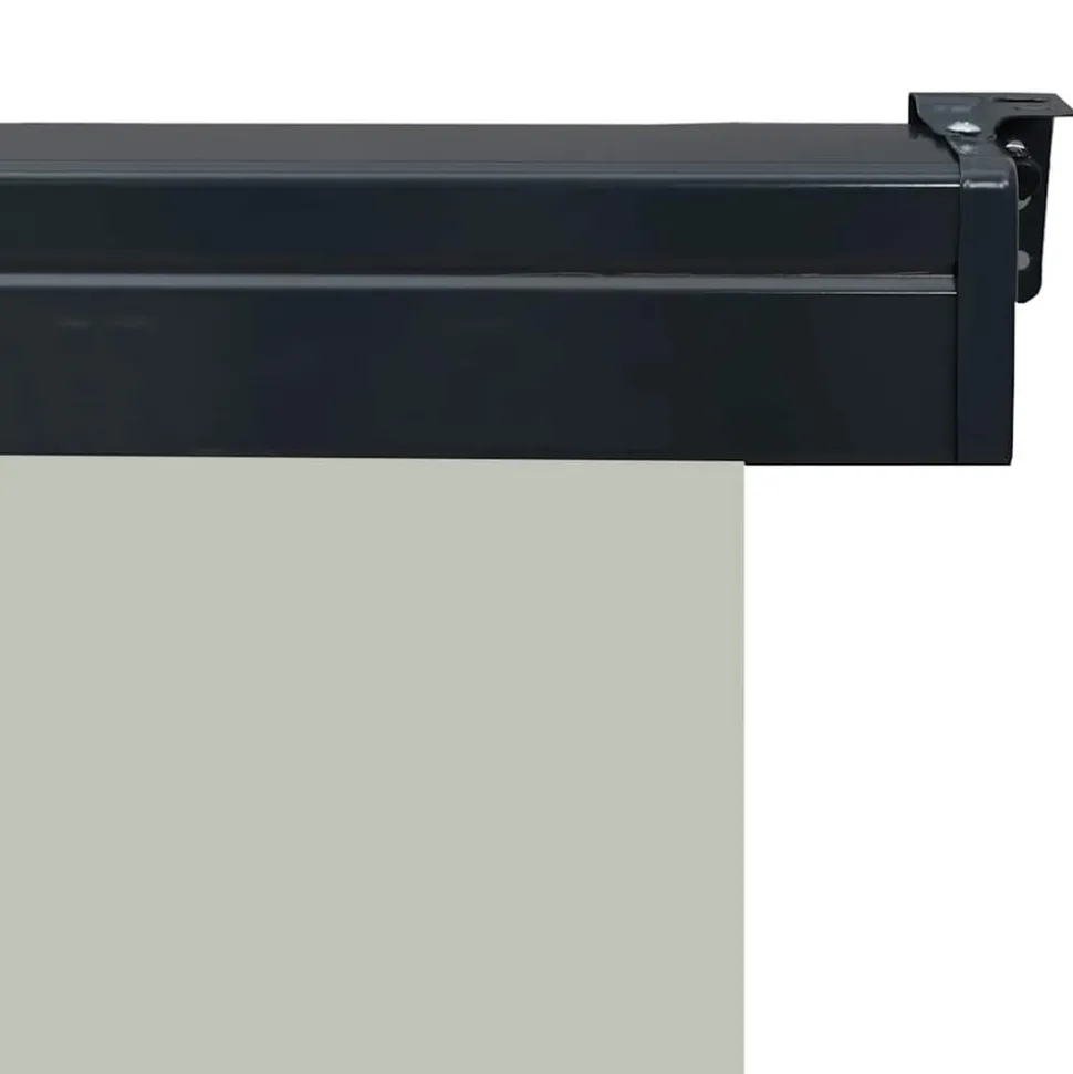 VIDAXL - Auvent latéral de balcon 165x250 cm gris