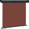 VIDAXL - Auvent latéral de balcon 175x250 cm marron