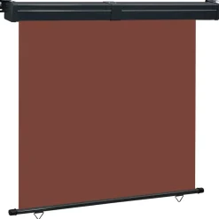 VIDAXL - Auvent latéral de balcon 175x250 cm marron