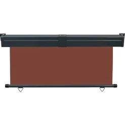 VIDAXL - Auvent latéral de balcon 175x250 cm marron