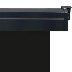 VIDAXL - Auvent latéral de balcon 175x250 cm noir