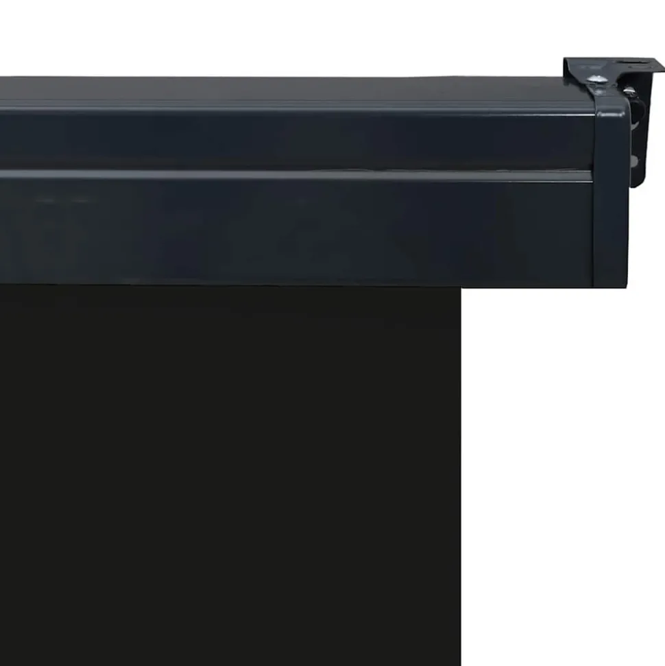 VIDAXL - Auvent latéral de balcon 175x250 cm noir