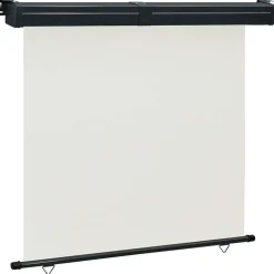 VIDAXL - Auvent latéral de balcon 175x250 cm crème