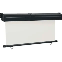 VIDAXL - Auvent latéral de balcon 165x250 cm crème