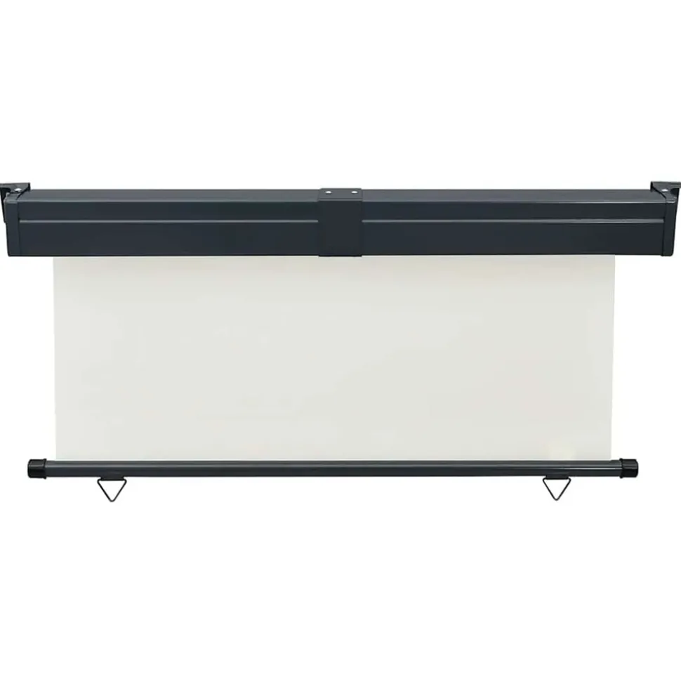 VIDAXL - Auvent latéral de balcon 165x250 cm crème