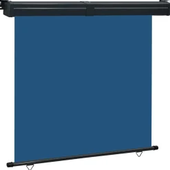 VIDAXL - Auvent latéral de balcon 175x250 cm bleu