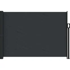 VIDAXL - Auvent latéral rétractable noir 140x300 cm