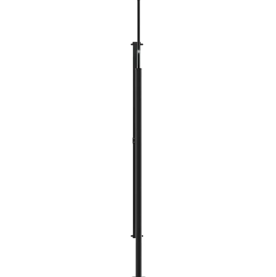 VIDAXL - Auvent latéral rétractable marron 220x600 cm
