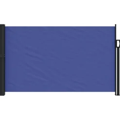 VIDAXL - Auvent latéral rétractable bleu 120x600 cm
