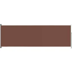 VIDAXL - Auvent latéral rétractable de patio 200x600 cm marron