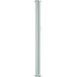 VIDAXL - Auvent latéral rétractable de patio 200x600 cm marron