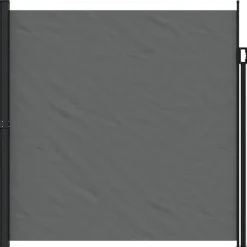 VIDAXL - Auvent latéral rétractable anthracite 200x500 cm