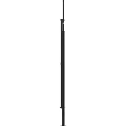 VIDAXL - Auvent latéral rétractable marron 220x500 cm