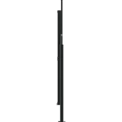 VIDAXL - Auvent latéral rétractable marron 180x1200 cm