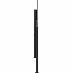 VIDAXL - Auvent latéral rétractable noir 160x300 cm