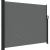 VIDAXL - Auvent latéral rétractable anthracite 160x500 cm