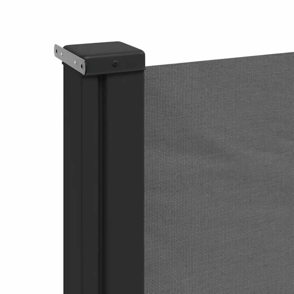 VIDAXL - Auvent latéral rétractable anthracite 160x500 cm