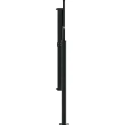 VIDAXL - Auvent latéral rétractable marron 100x300 cm