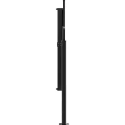 VIDAXL - Auvent latéral rétractable noir 140x600 cm