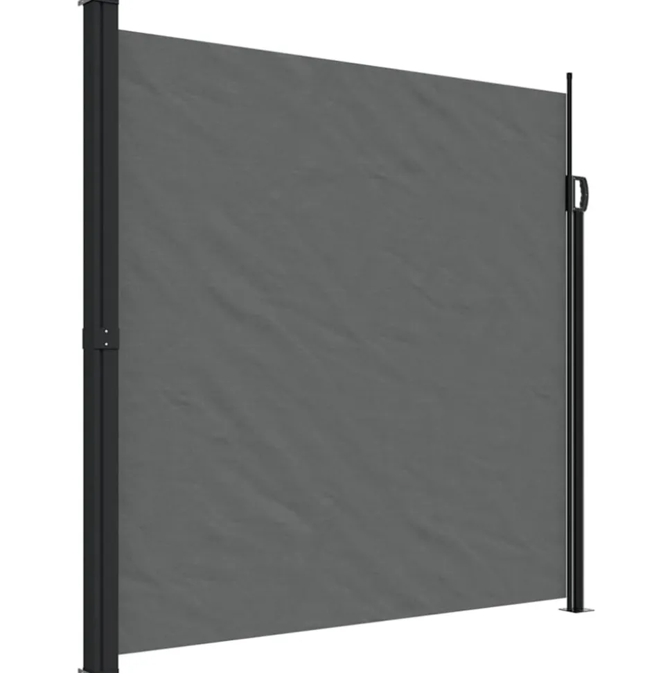 VIDAXL - Auvent latéral rétractable anthracite 200x300 cm