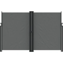 VIDAXL - Auvent latéral rétractable anthracite 160x1200 cm