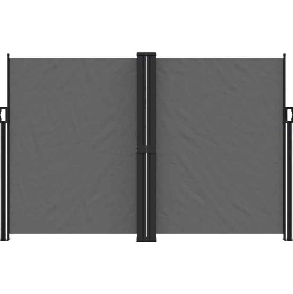 VIDAXL - Auvent latéral rétractable anthracite 160x1200 cm