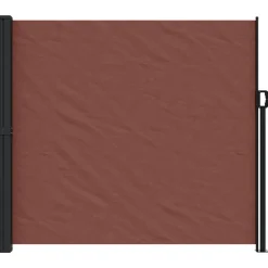 VIDAXL - Auvent latéral rétractable marron 180x300 cm