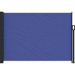 VIDAXL - Auvent latéral rétractable bleu 140x300 cm
