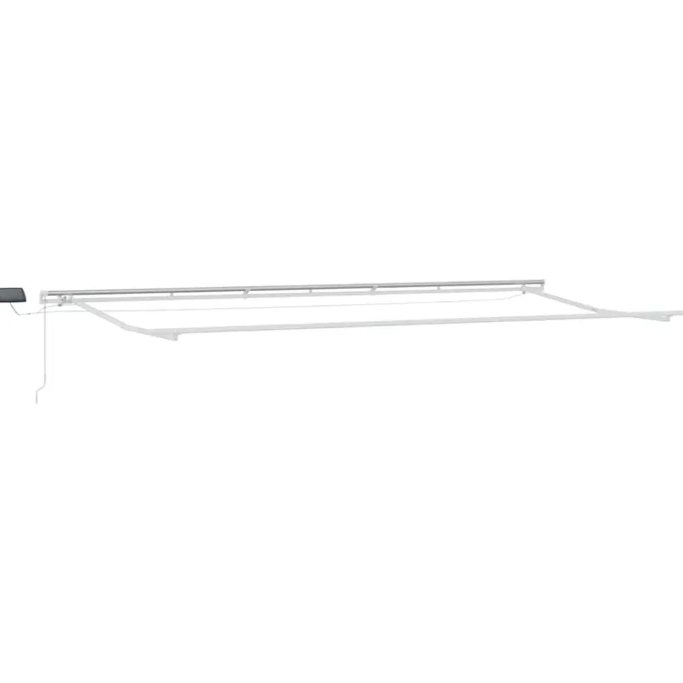 VIDAXL - Auvent rétractable with manuel 600 × 300 cm multicolore