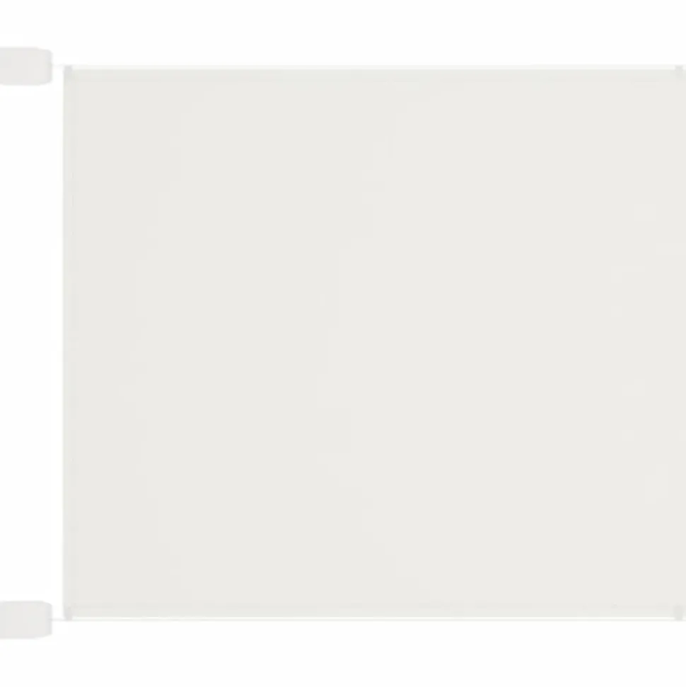 VIDAXL - Auvent vertical blanc 60x1000 cm tissu oxford
