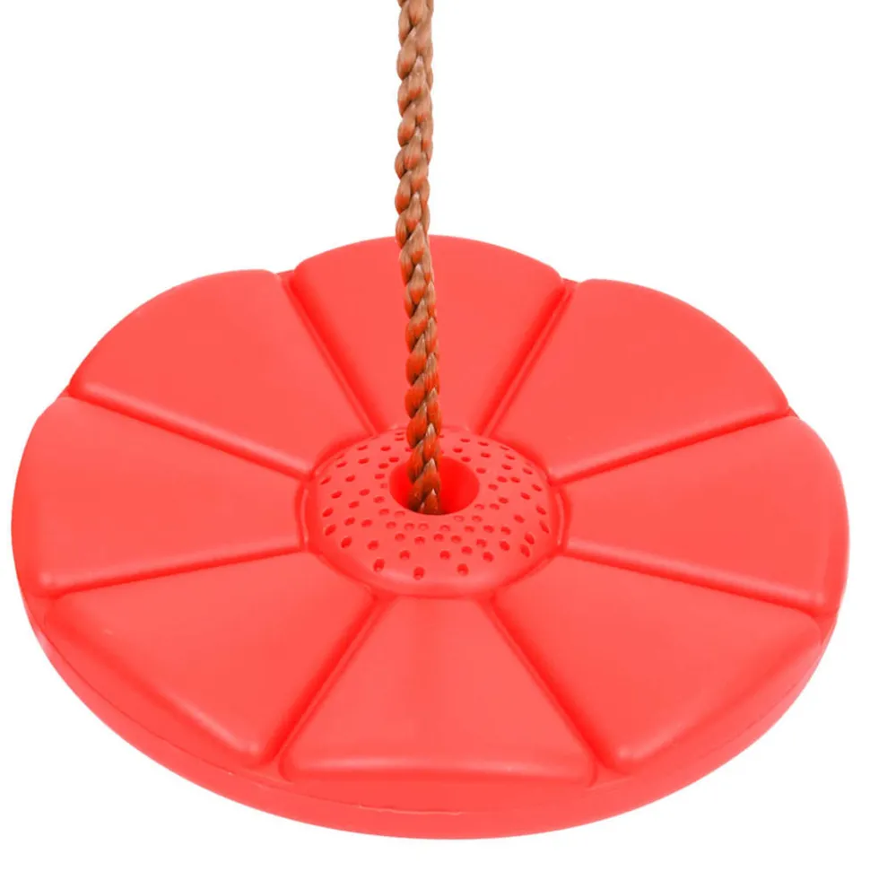 VIDAXL - Balançoire à plaque 200 cm rouge