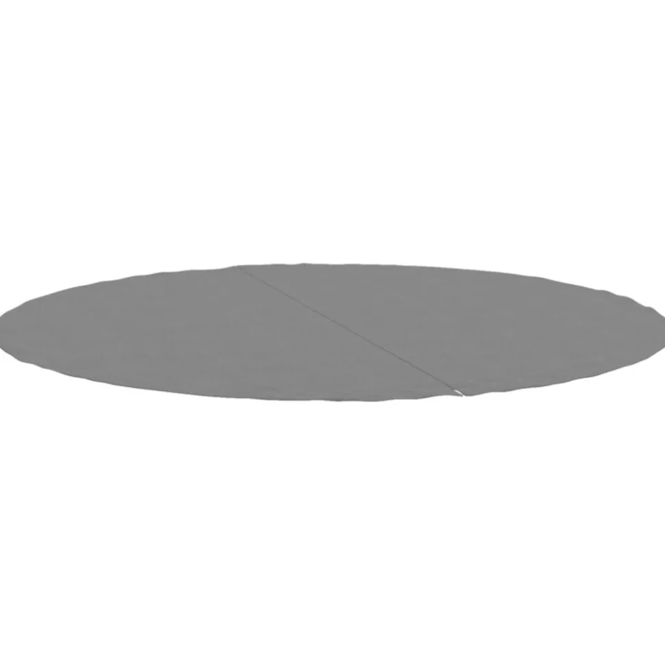 VIDAXL - Bâche de piscine gris clair ø244 cm géotextile polyester